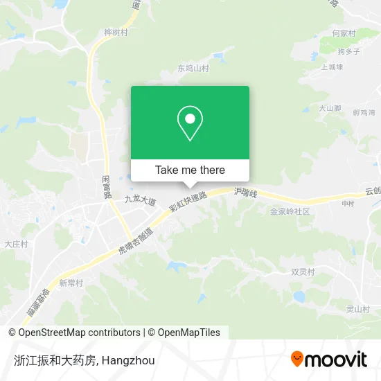 浙江振和大药房 map