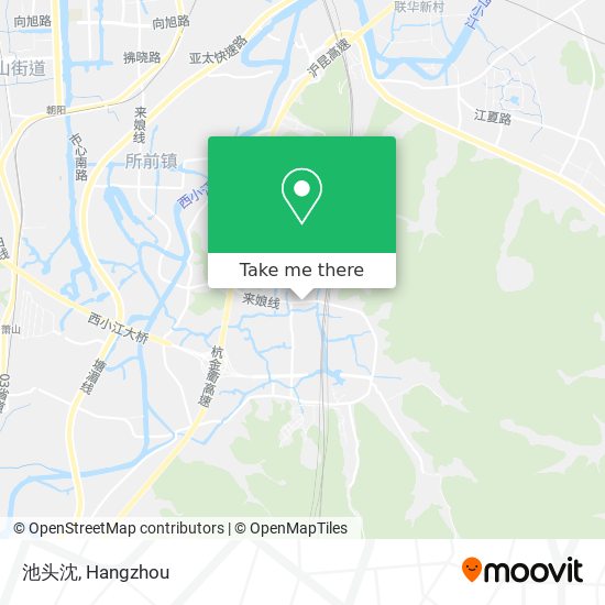 池头沈 map