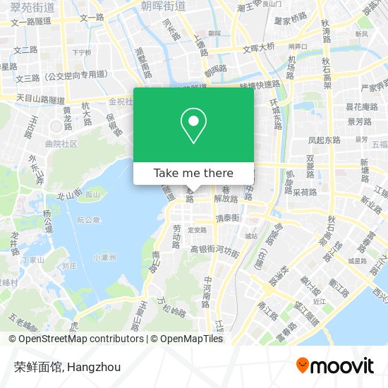 荣鲜面馆 map