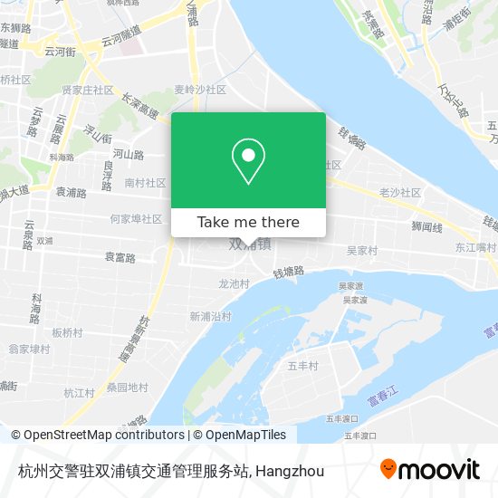 杭州交警驻双浦镇交通管理服务站 map