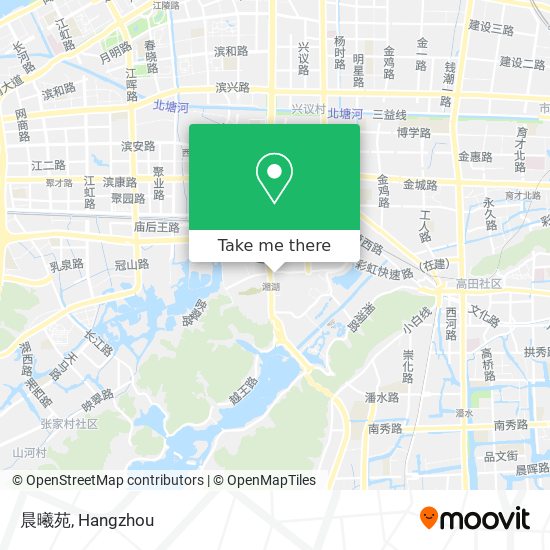 晨曦苑 map