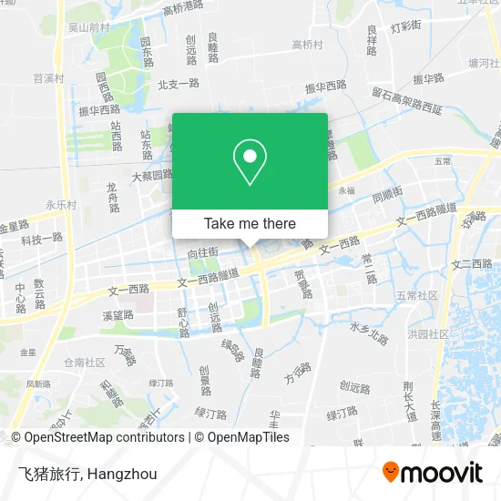 飞猪旅行 map