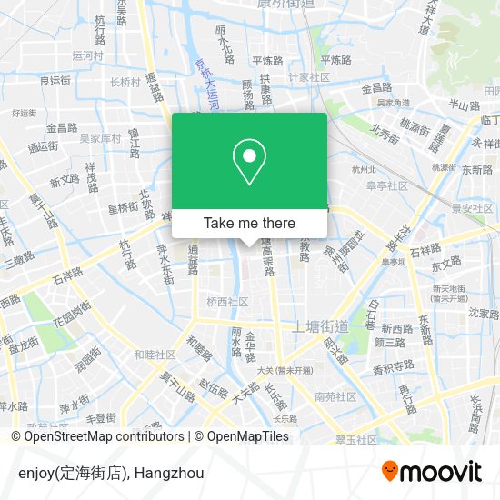 enjoy(定海街店) map