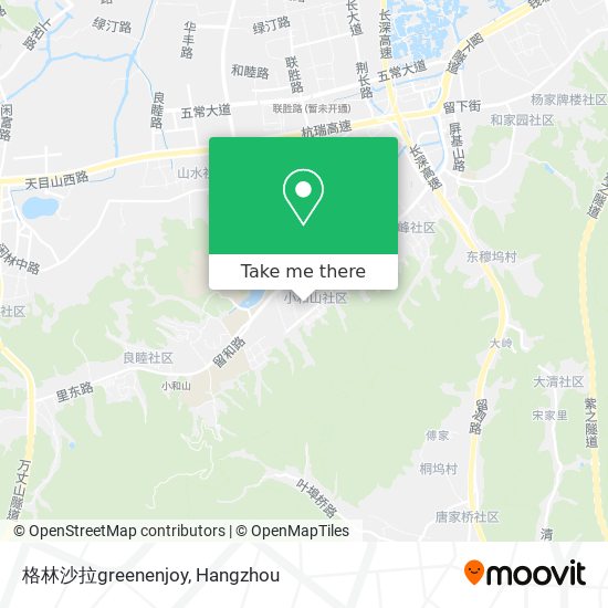 格林沙拉greenenjoy map