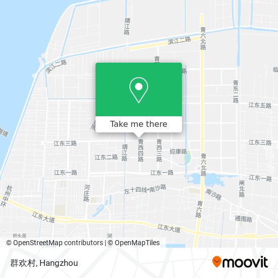 群欢村 map