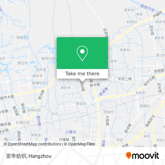 雷帝纺织 map