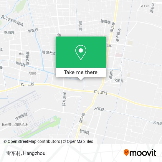 雷东村 map