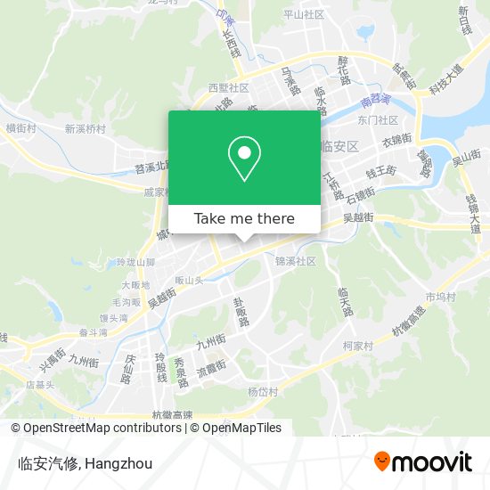 临安汽修 map