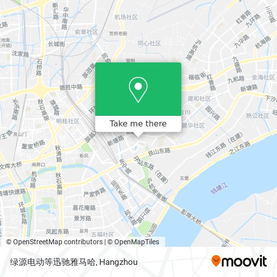 绿源电动等迅驰雅马哈 map
