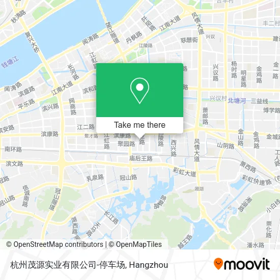 杭州茂源实业有限公司-停车场 map