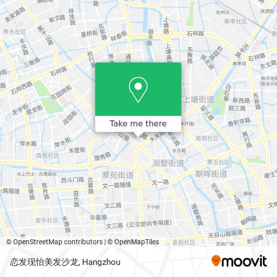 恋发现怡美发沙龙 map