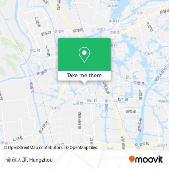 金茂大厦 map