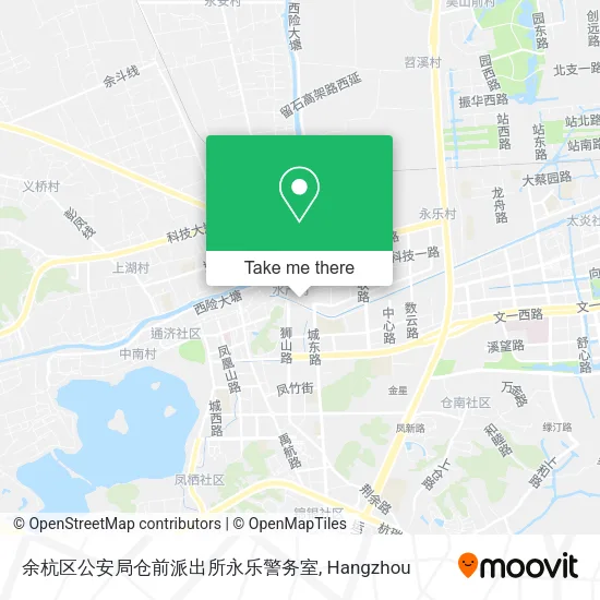 余杭区公安局仓前派出所永乐警务室 map
