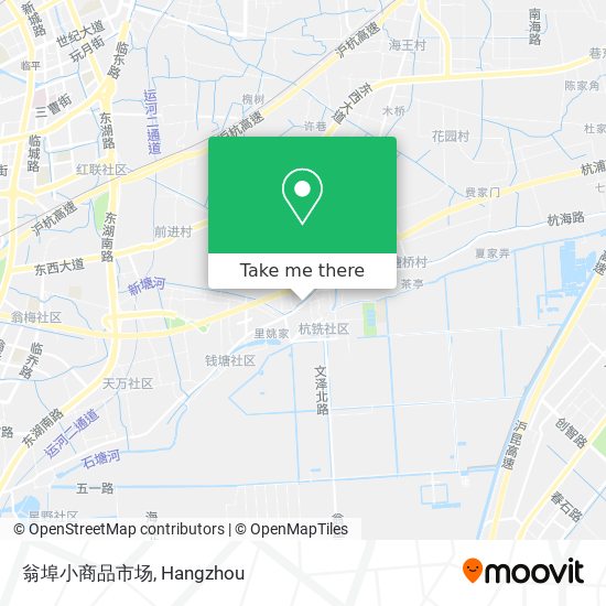 翁埠小商品市场 map