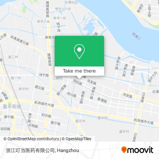浙江叮当医药有限公司 map