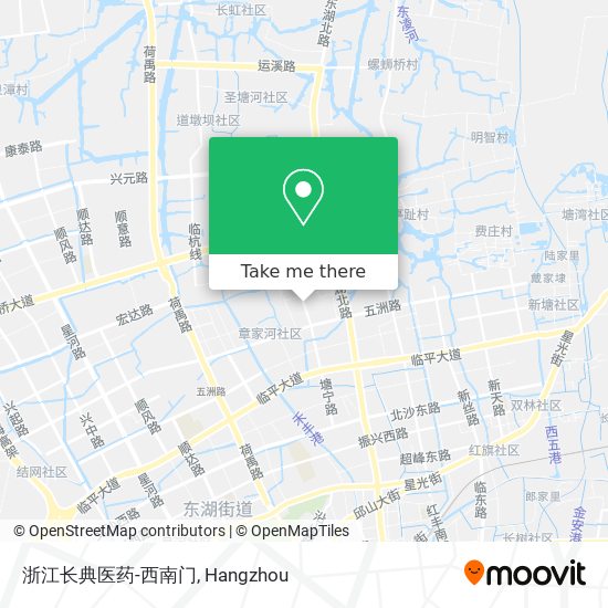 浙江长典医药-西南门 map
