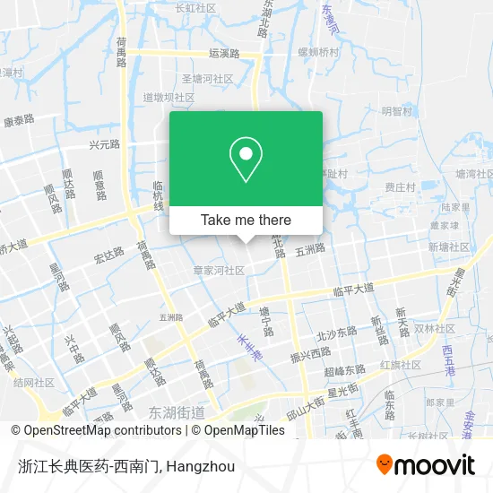 浙江长典医药-西南门 map