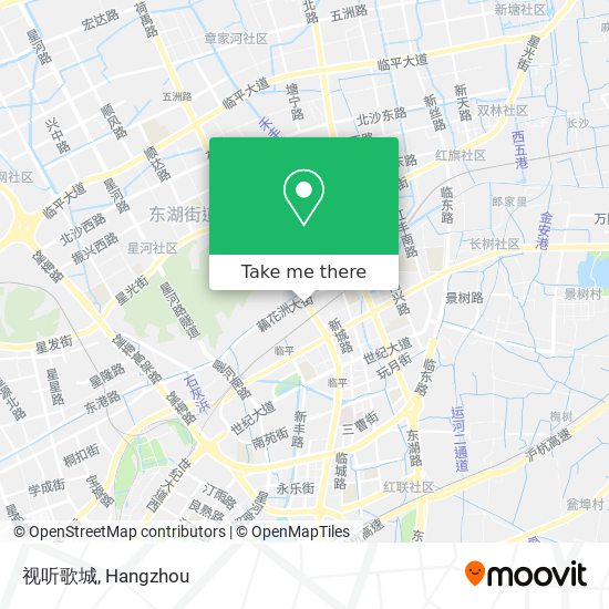 视听歌城 map