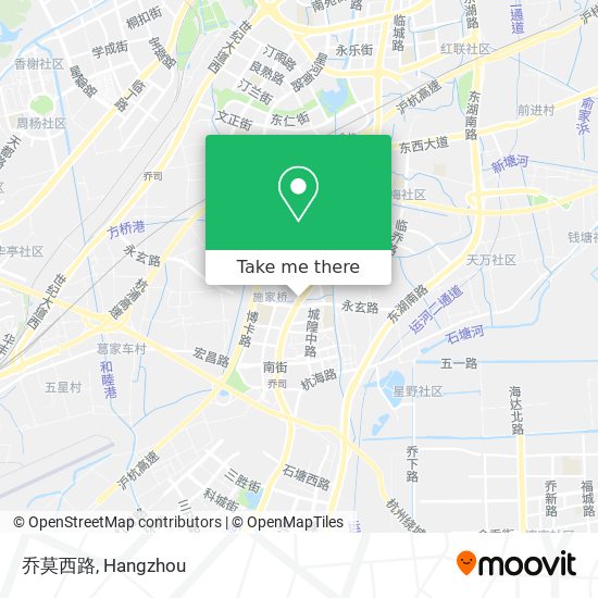 乔莫西路 map