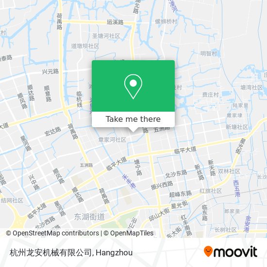 杭州龙安机械有限公司 map