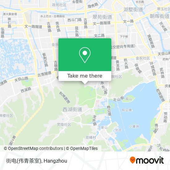 街电(伟青茶室) map