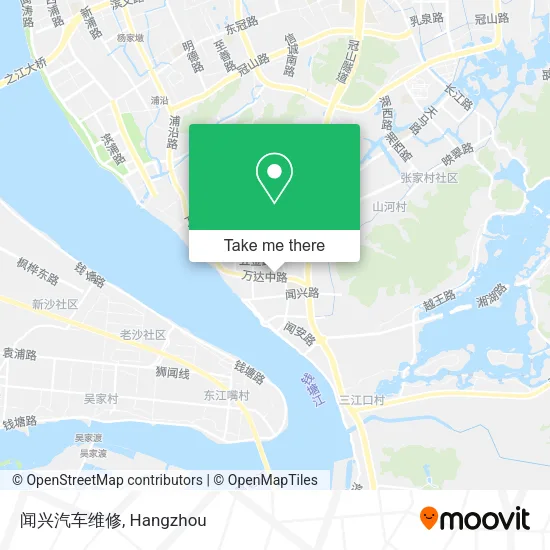闻兴汽车维修 map