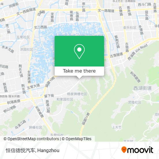 恒信德悦汽车 map