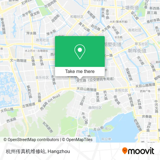 杭州传真机维修站 map