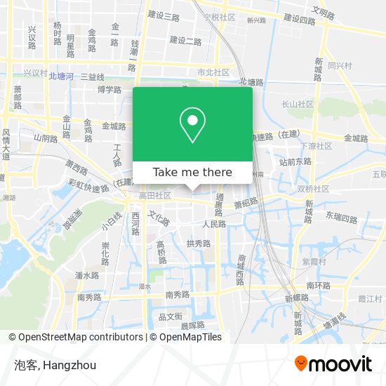 泡客 map