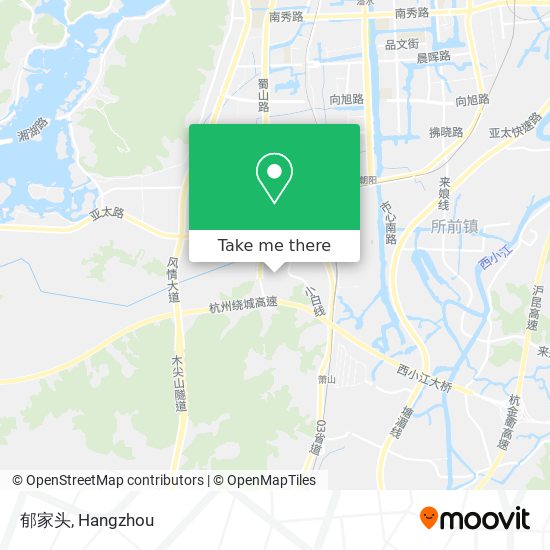 郁家头 map