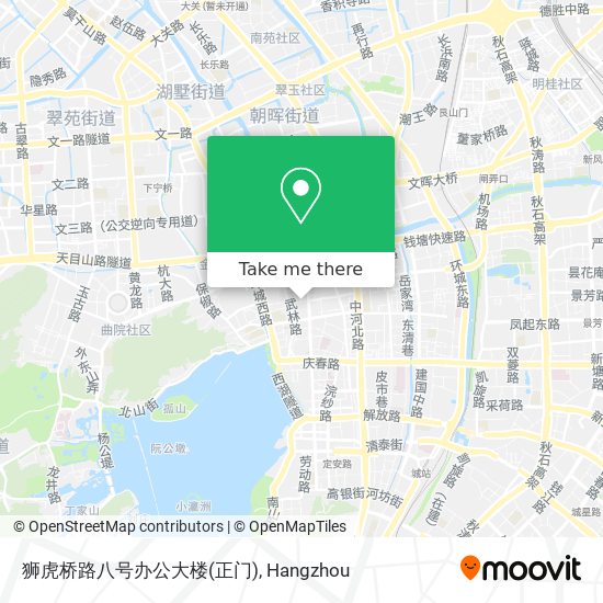 狮虎桥路八号办公大楼(正门) map