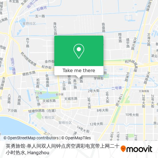 英勇旅馆-单人间双人间钟点房空调彩电宽带上网二十小时热水 map