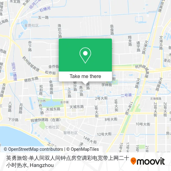 英勇旅馆-单人间双人间钟点房空调彩电宽带上网二十小时热水 map