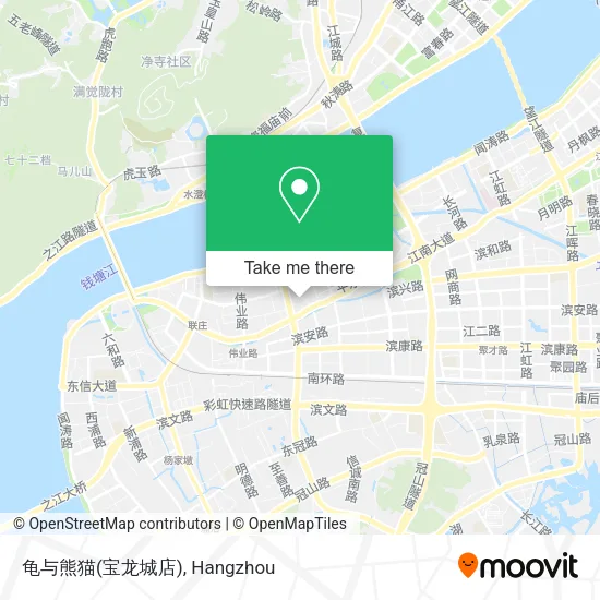 龟与熊猫(宝龙城店) map