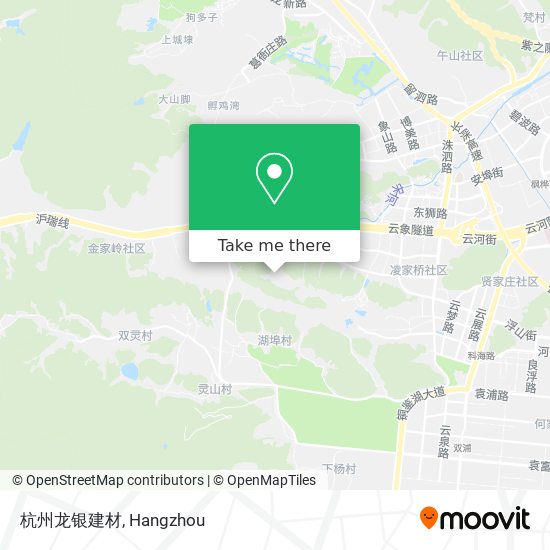 杭州龙银建材 map