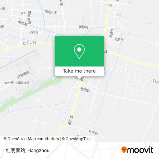 红明面馆 map