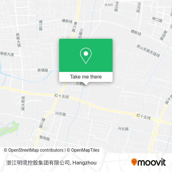 浙江明境控股集团有限公司 map