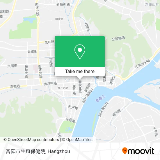 富阳市生殖保健院 map