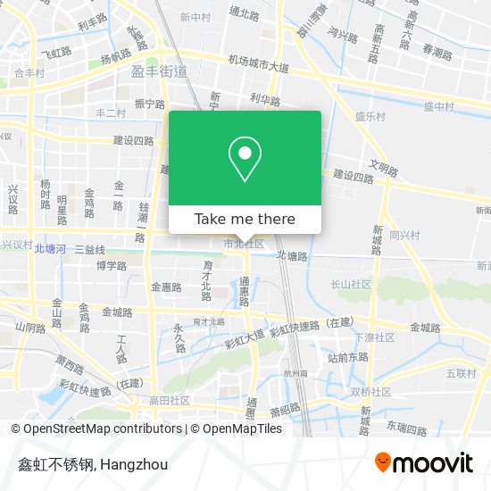 鑫虹不锈钢 map