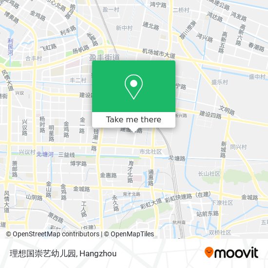 理想国崇艺幼儿园 map