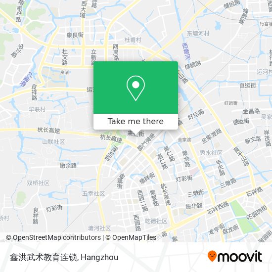 鑫洪武术教育连锁 map