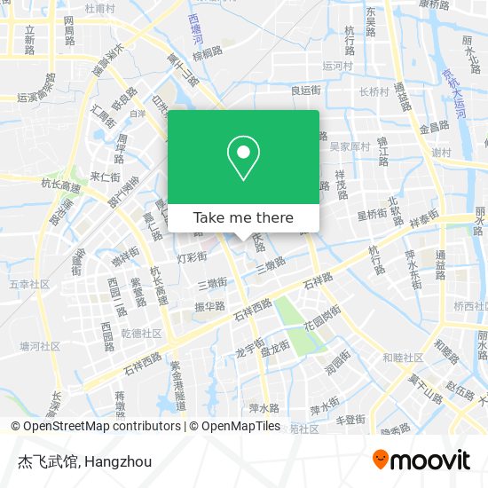 杰飞武馆 map