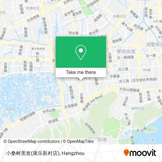 小桑树美发(康乐新村店) map