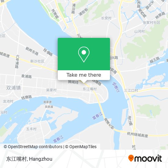 东江嘴村 map