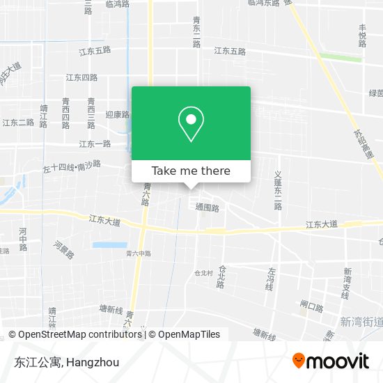 东江公寓 map