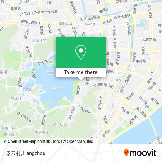 景云村 map