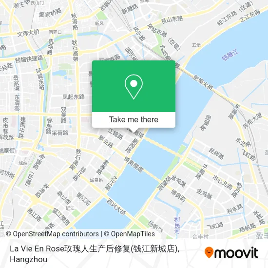 La Vie En Rose玫瑰人生产后修复(钱江新城店) map