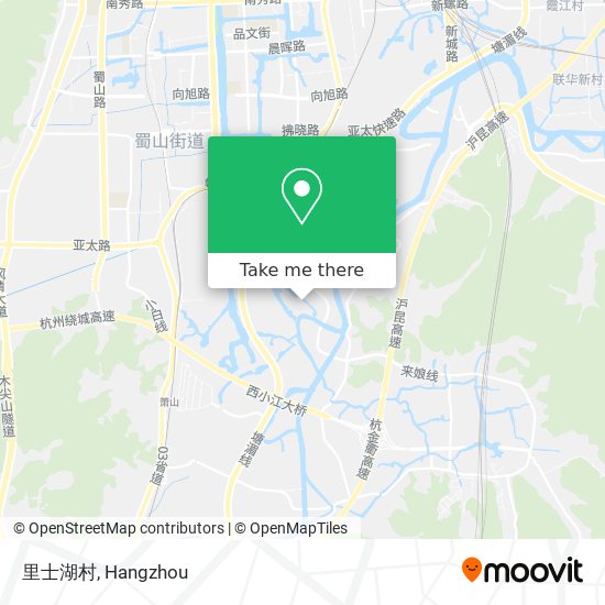 里士湖村 map