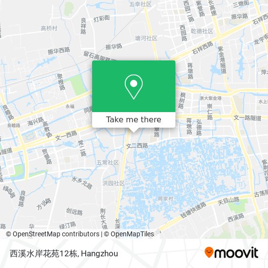 西溪水岸花苑12栋 map