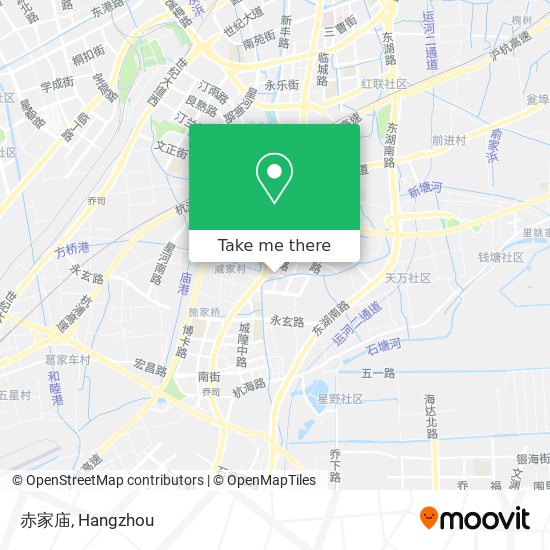 赤家庙 map